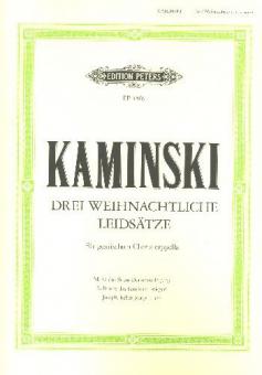 3 Weihnachtliche Liedsätze 