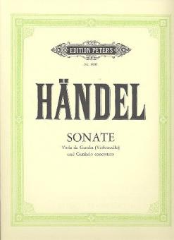 Sonate für Viola da Gamba und Klavier 