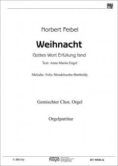 Weihnacht - Gottes Wort Erfüllung fand 