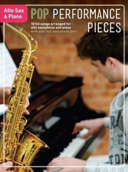 Pop Performance Pieces: Alto Saxophone and Piano 