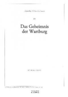 Das Geheimnis der Wartburg 