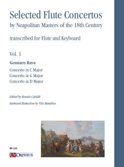 Selected Flute Concertos by Neapolitan Masters of the 18th Century Volume 1 