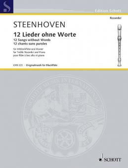 12 Lieder ohne Worte Standard