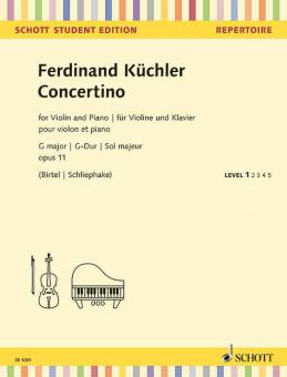 Concertino G-Dur op. 11 Standard