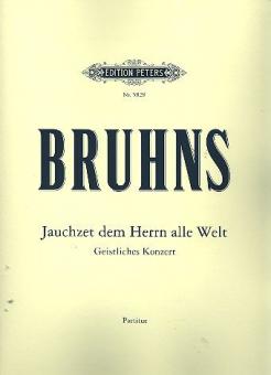 Jauchzet dem Herrn alle Welt, Psalm 100 