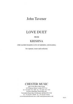 Love Duet from Krishna (The sacred maling Love of Krishna and Radha) 