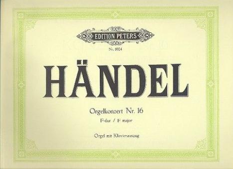 Konzert Nr. 16 F-Dur HWV 305a 