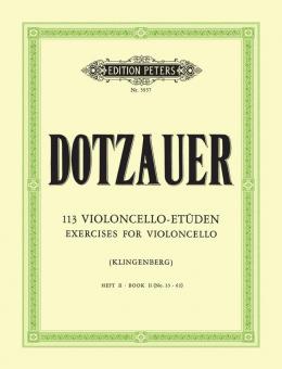 113 Violoncello-Etüden Heft 2 