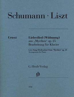 Liebeslied (Widmung) op. 25/1 