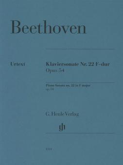 Klaviersonate Nr. 22 F-dur op. 54 