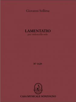 Lamentatio Per Violoncello Solo 