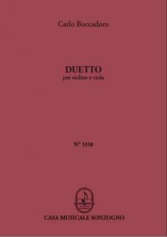 Duetto, per Violino e Viola 