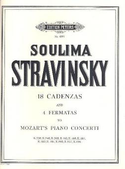 Kadenzen zu Mozart-Konzerten 