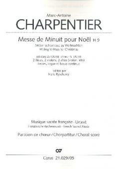Messe de Minuit pour Noël H 9 