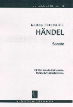Sonate HWV 366 Standard