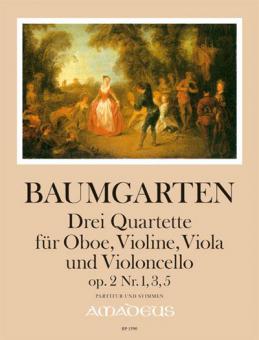 3 Quartette op. 2 Nr. 1, 3, 5 