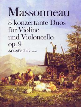 3 konzertante Duos op. 9 