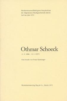 Othmar Schoeck - Eine Studie von Franz Kienberger 