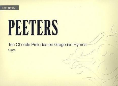 30 Choralvorspiele über gregorianische Hymnen Band 2 