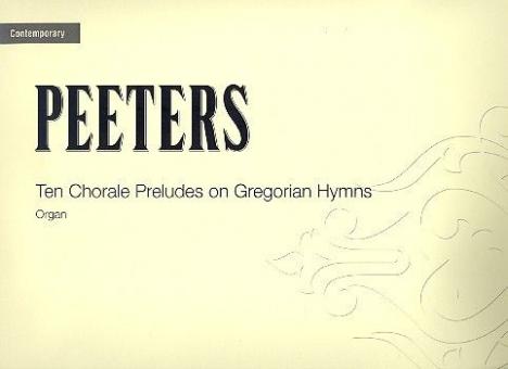 30 Choralvorspiele über gregorianische Hymnen 2 
