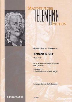 Konzert D-Dur TWV 54:D4 