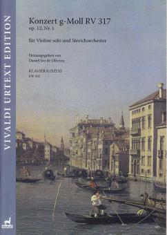 Konzert g-Moll RV 317 op. 12/1 