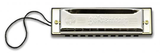 Anhänger Mundharmonika (6 Stück) 