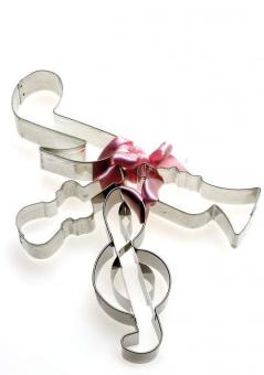 Keksausstecherset 4-teilig rosa 