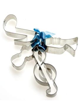 Keksausstecherset 4-teilig blau 