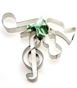 Keksausstecherset 4-teilig grün 