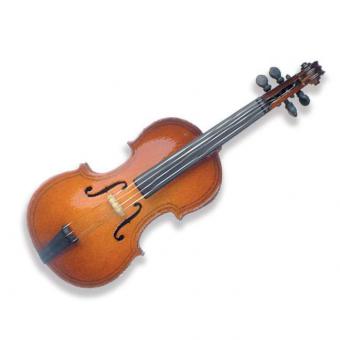 Miniaturpin Cello (6 Stück) 