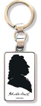 Schlüsselanhänger Bach Silhouette 