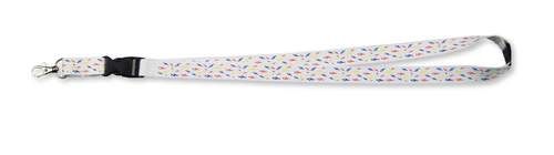 Halsband Violinschlüssel bunt (10 Stück) 