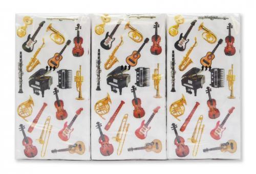 Papiertaschentücher Instrumente (Pack) 