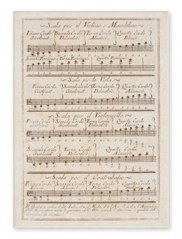 Postkarte Scala Violino (10 Stück) 