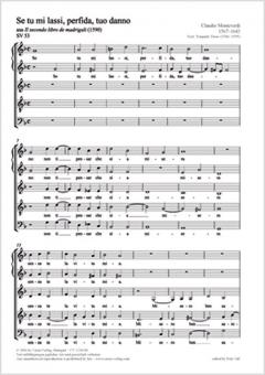 Se tu mi lassi, perfida, tuo danno Standard