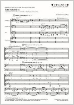 Tota pulchra es Standard