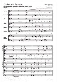 Domine, ne in furore tuo Standard