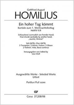 Ein hoher Tag kömmt 