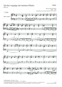 Ich bin vergnügt mit meinem Glücke BWV 84 Download