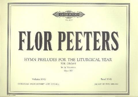 213 Choralvorspiele für das Kirchenjahr op. 100 Band 17 
