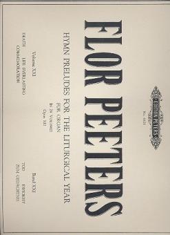 213 Choralvorspiele für das Kirchenjahr op. 100 Band 21 