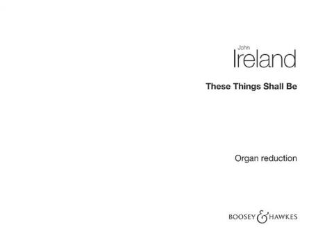 These Things Shall Be 