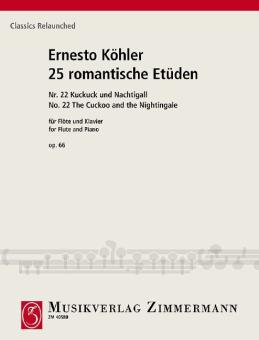 25 romantische Etüden op. 66/22 Standard