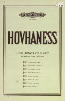 Love Songs of Hafiz op. 33 