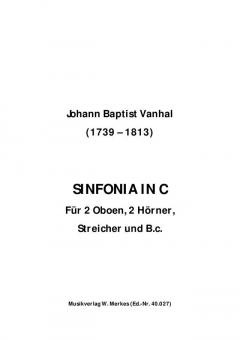 Sinfonia in C 