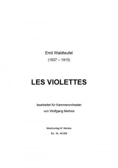 Walzer 'Les Violettes' 