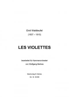 Walzer 'Les Violettes' 