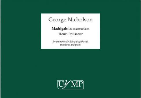 Madrigals In Memoriam Henri Pousseur 