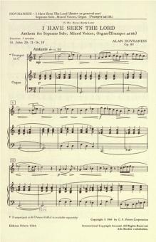 I Have Seen The Lord op. 80 